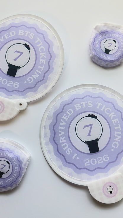 Forever Seven Foldable Fan